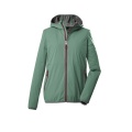 Killtec Sommer Wanderjacke KOS 61 mit Kapuze (2-Lagen-Jacken, PFC-frei, sehr leicht) pistaziegrün Damen